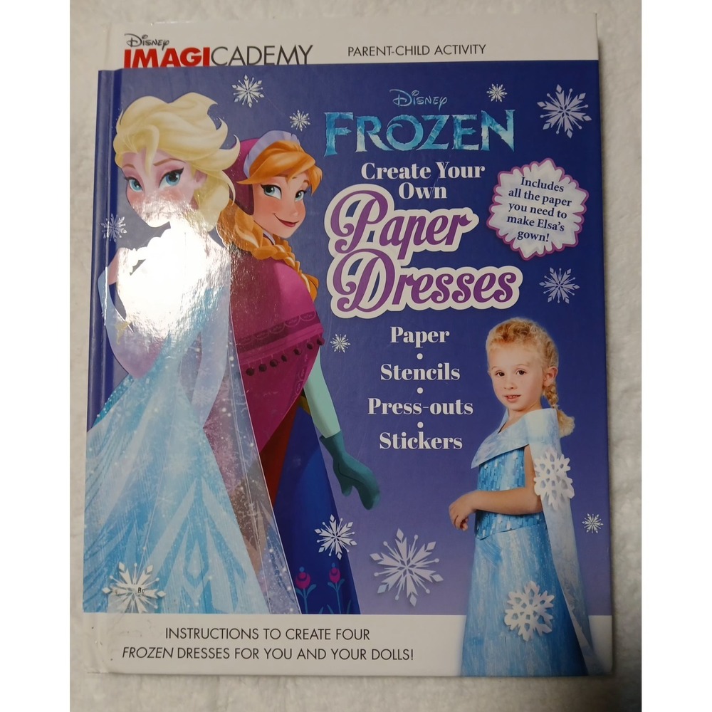Disney Imagicademy‎ Disney Princesses & Frozen Create Your Own Paper Dresses
